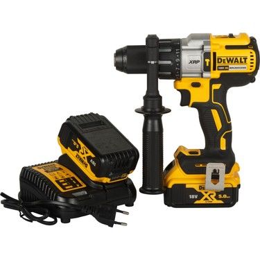 DEWALT DCD996P2-QW 18V 5.0Ah Li-Ion Çift Akülü Kömürsüz Profesyonel Darbeli Matkap