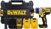DEWALT DCD996P2-QW 18V 5.0Ah Li-Ion Çift Akülü Kömürsüz Profesyonel Darbeli Matkap